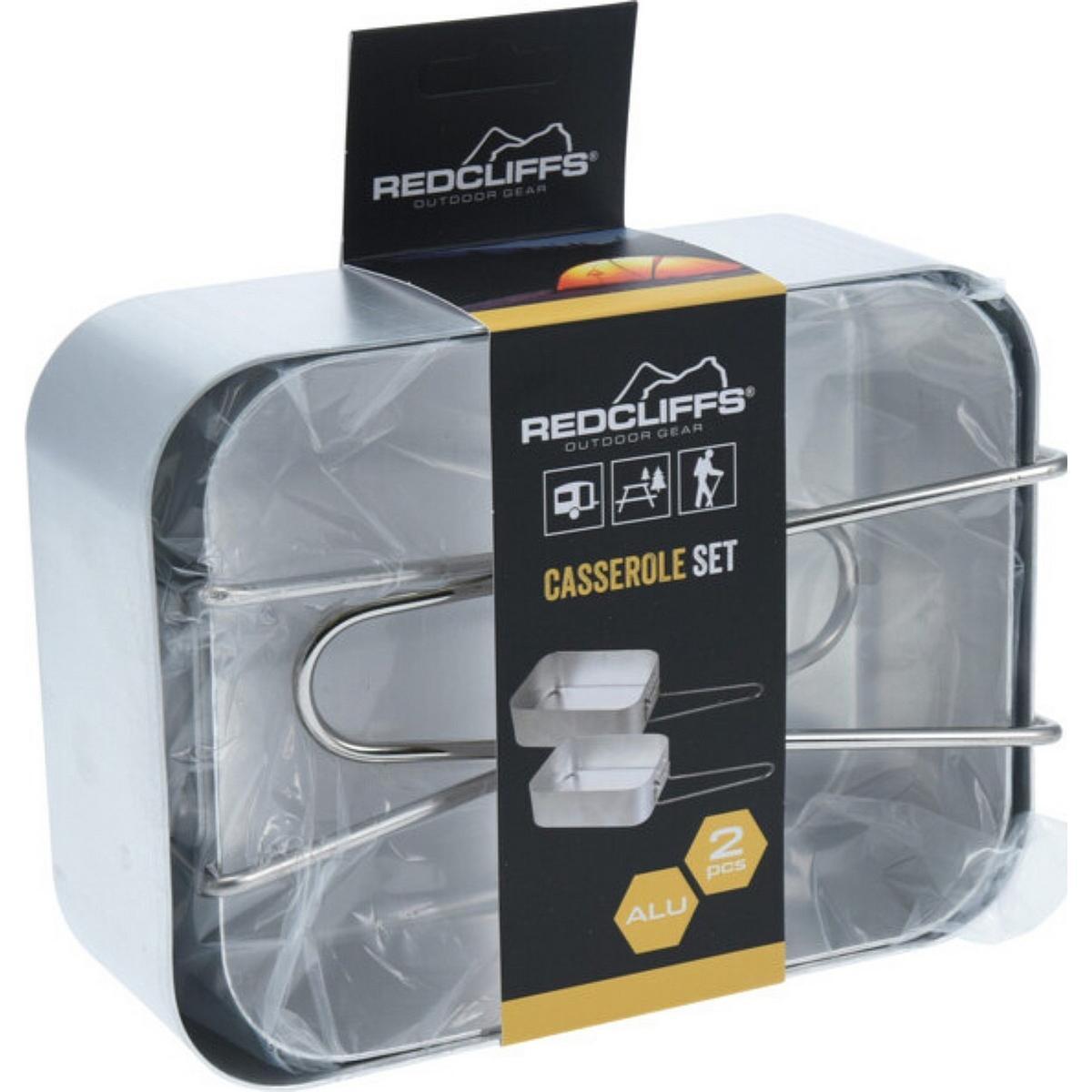 Miski turystyczne menażki Redcliffs 2SZT. aluminiowe