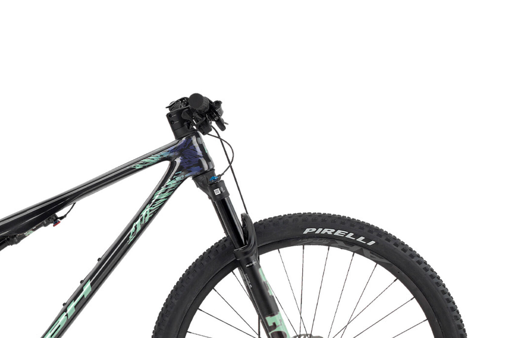 Bicicleta Mtb Bh Lynx Sls 6.5 Negro-verde 2/3