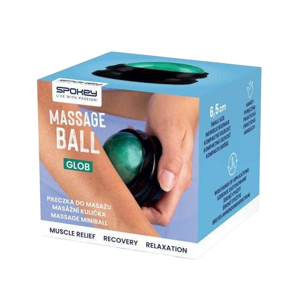 Bola de massagem Globe (Preto / Verde) 3/3