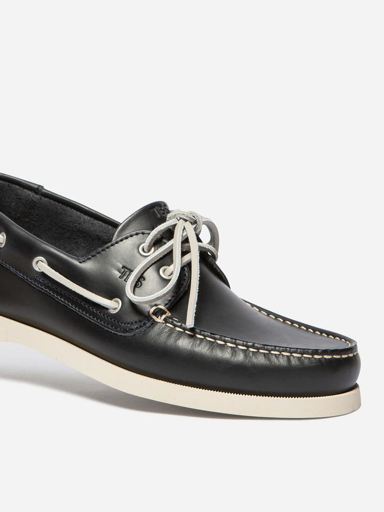 Chaussures bateau Homme PHENIS Navy / Crème 2/4