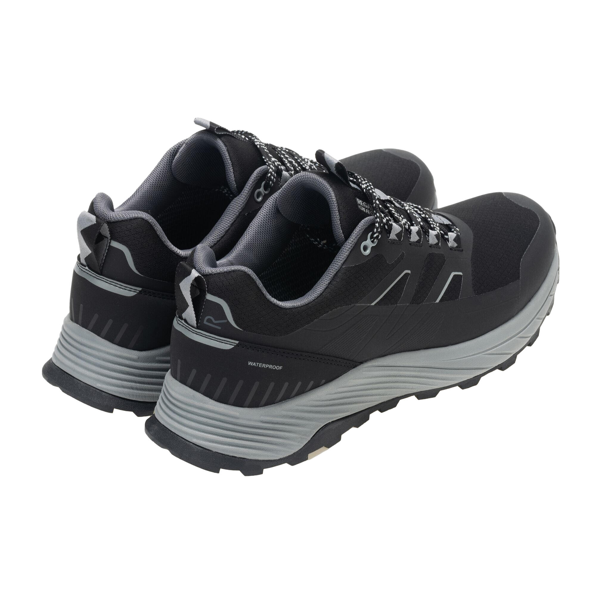 "Ravika" Sneaker für Herren Schwarz/Stahlfarben 2/5