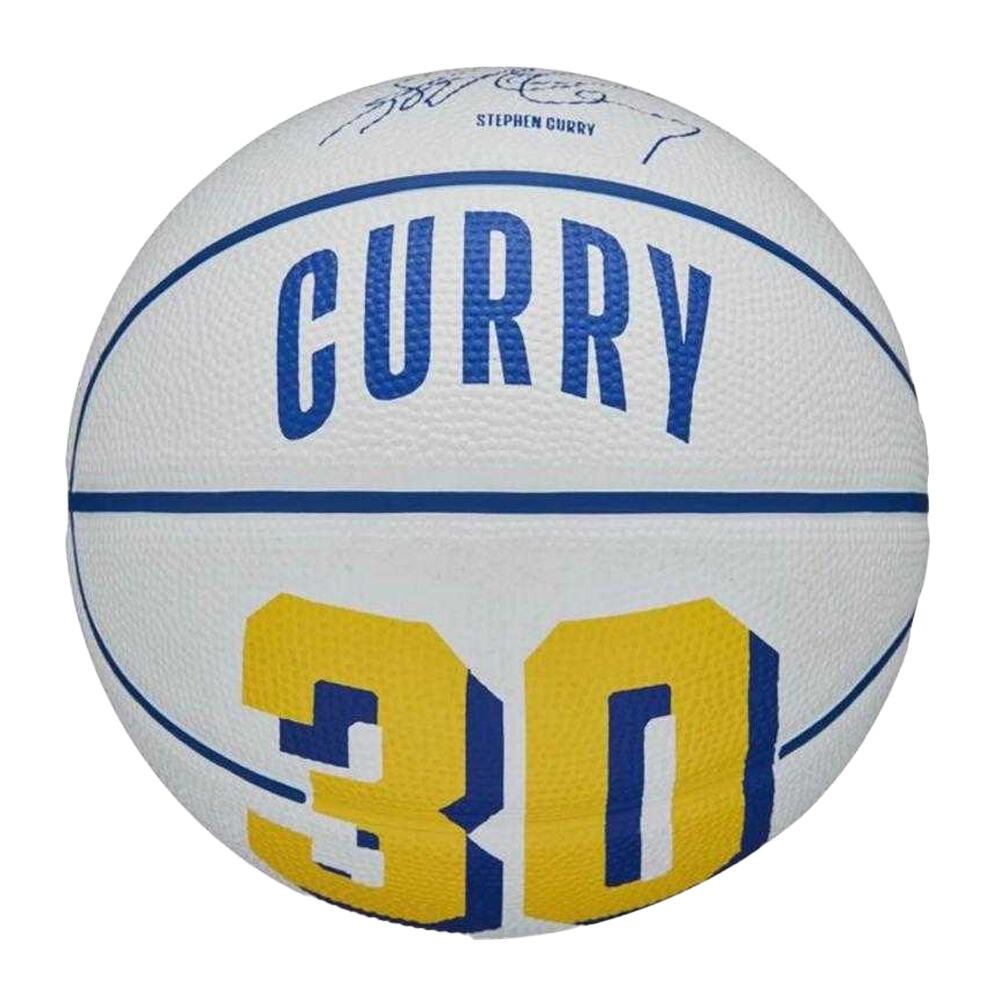 Player Icon Stephen Curry NBA Mini Basketball (Yellow) 3