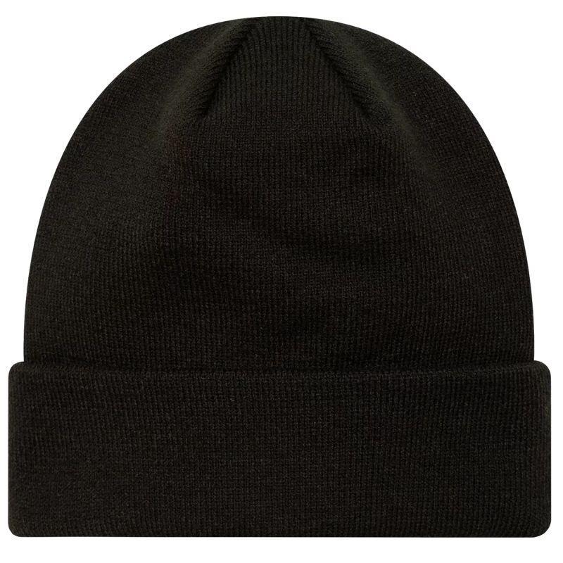 Gorro Beanie Diseño Rosa para Adultos Unisex Negro 2/3