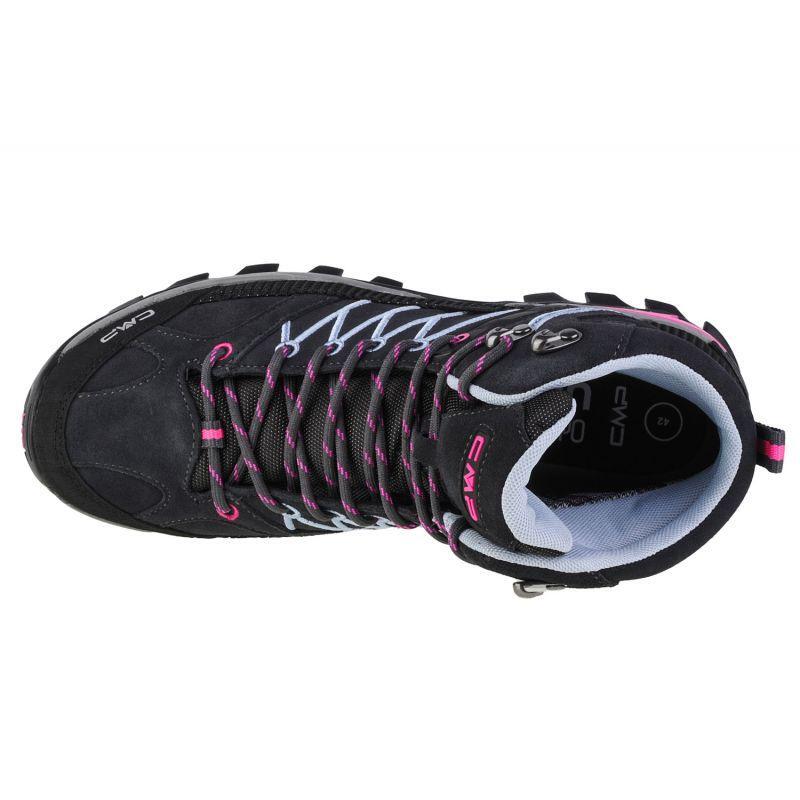 Botas a los Tobillos de Ante Rigel para Mujer Gris, Rosa 3/6