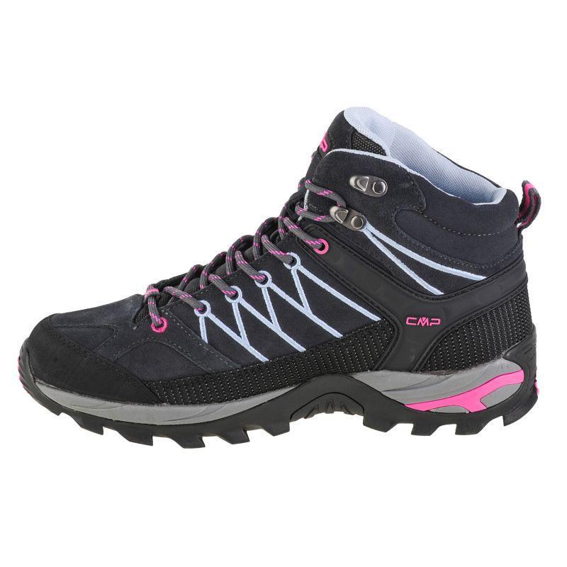 Botas a los Tobillos de Ante Rigel para Mujer Gris, Rosa 2/6
