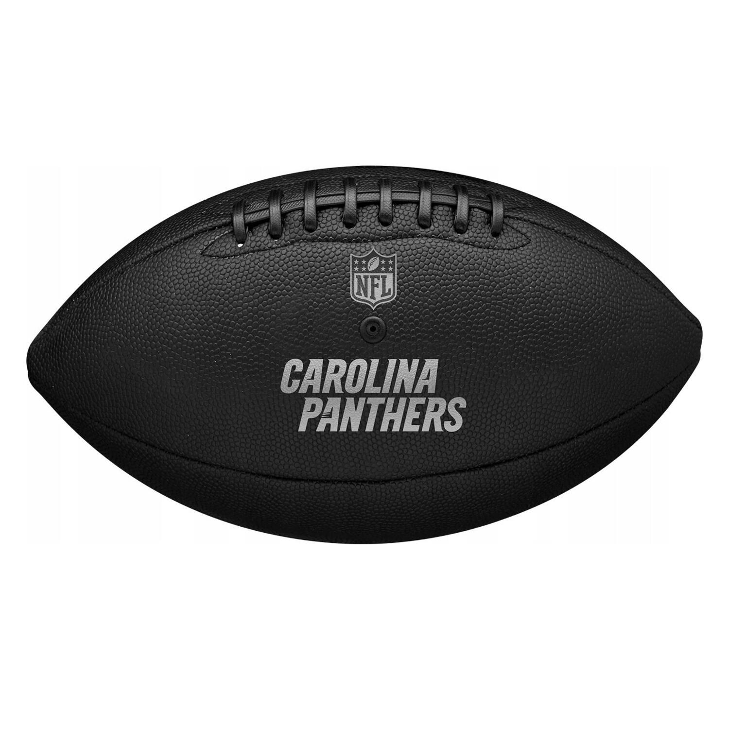 NFL Team Metallic Première Carolina Panthers American Football (Zwart) 9 2/7