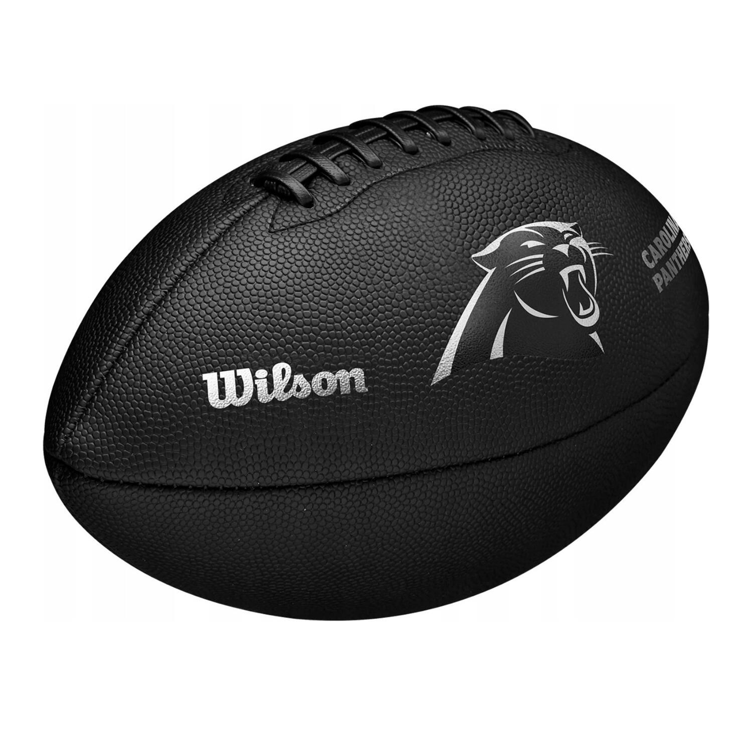 NFL Team Metallic Première Carolina Panthers American Football (Zwart) 9 4/7