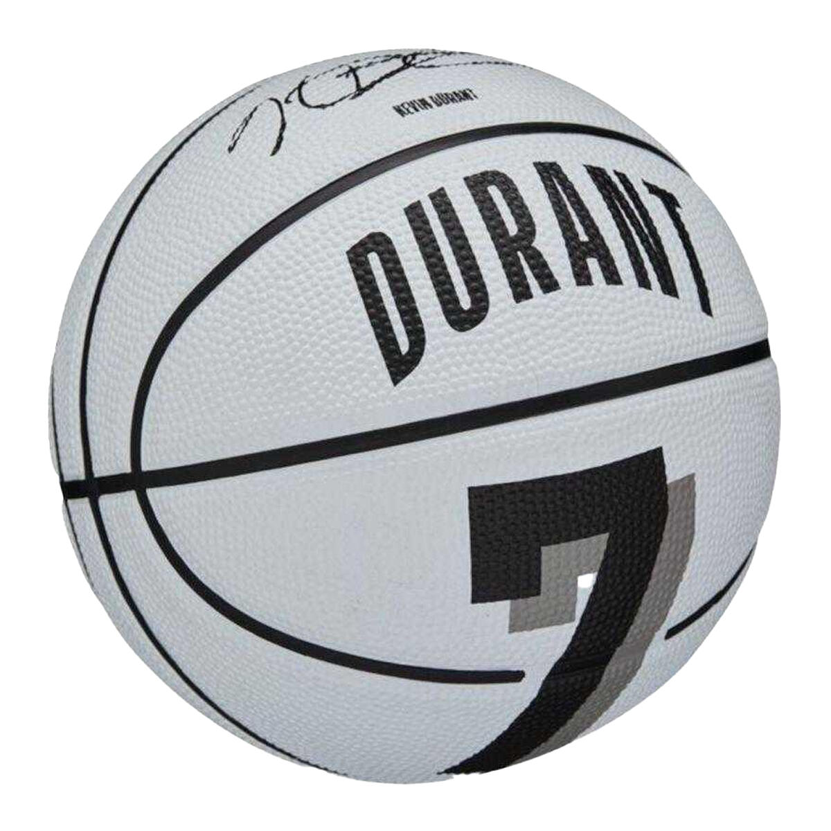 Kevin Durant Minibasketbal (Wit) 3 3/4