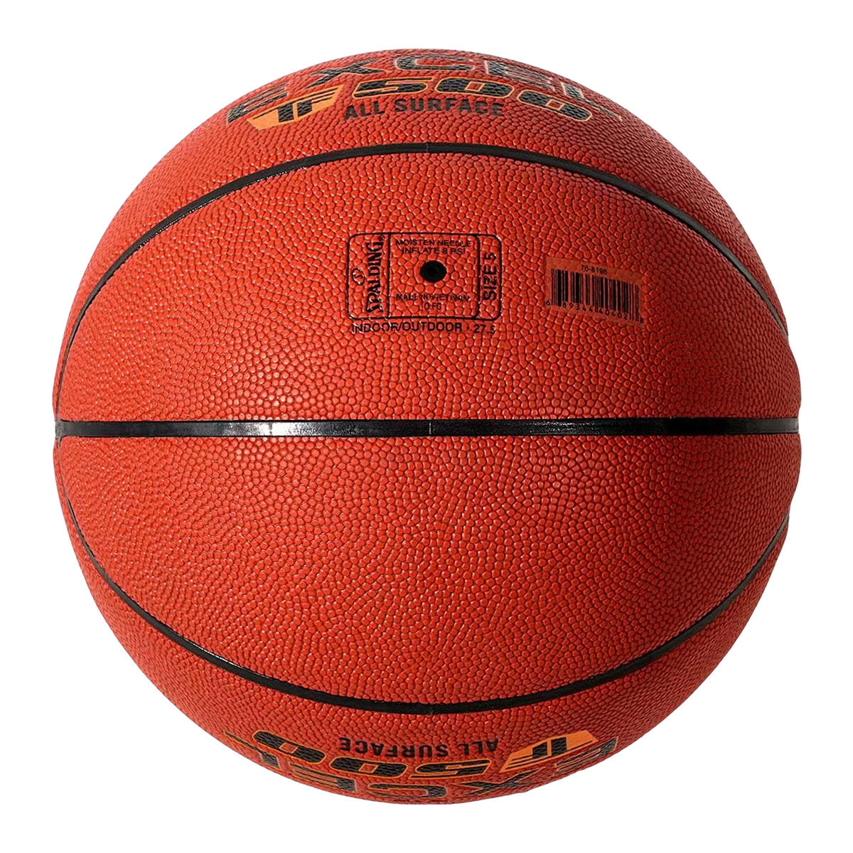 Ballon De Basket EXCEL TF (Orange) Taille 6 2/3