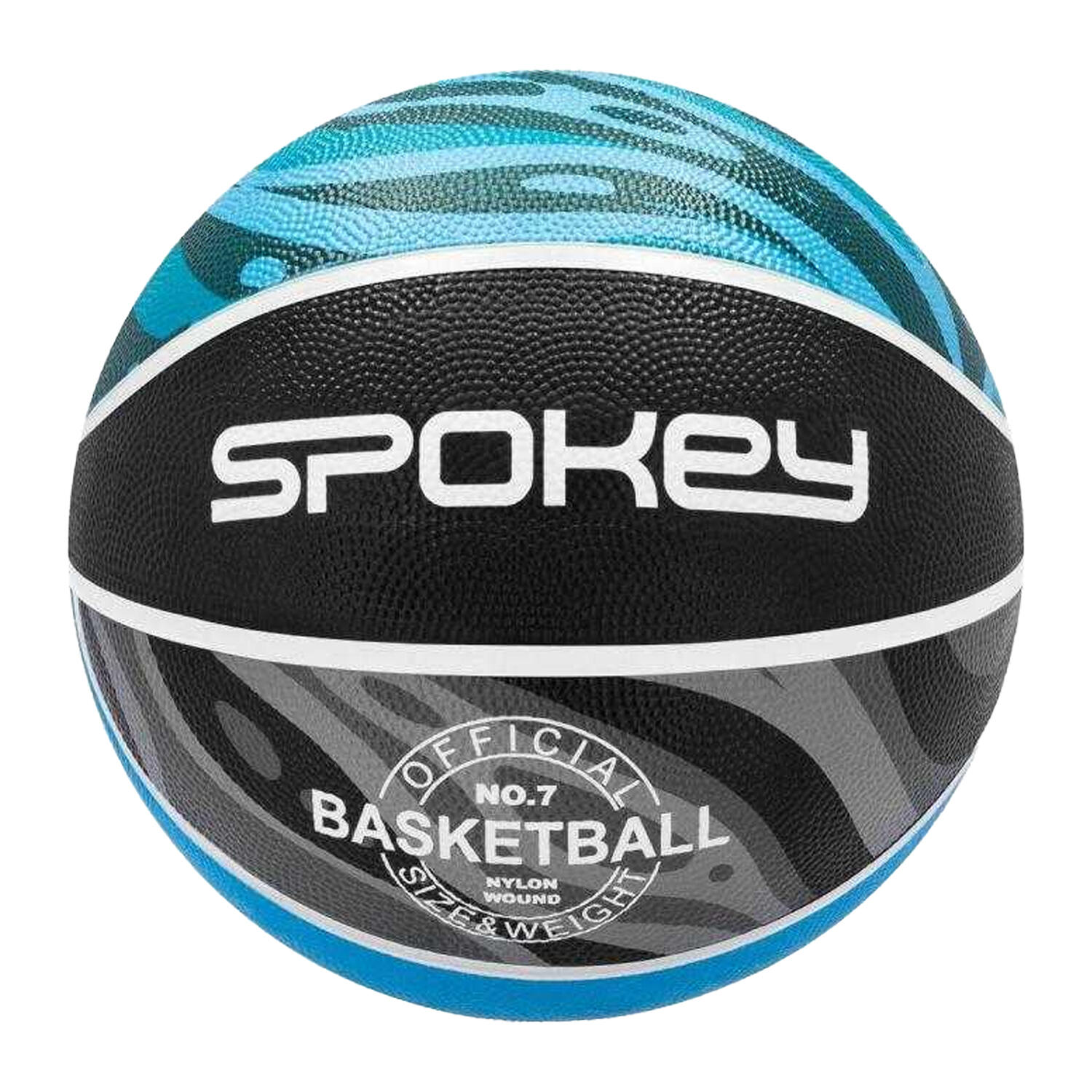 Ballon De Basket VICTORIOR (Noir / Bleu) Taille 7 1/4