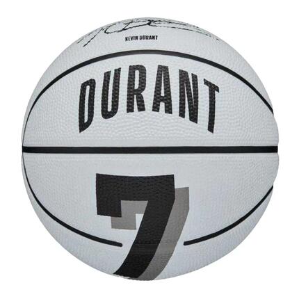 Ballon De Basket Motif/style Mini KEVIN DURANT (Blanc) Taille 3