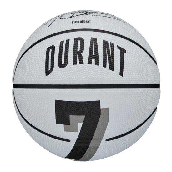 Ballon De Basket Motif/style Mini KEVIN DURANT (Blanc) Taille 3
