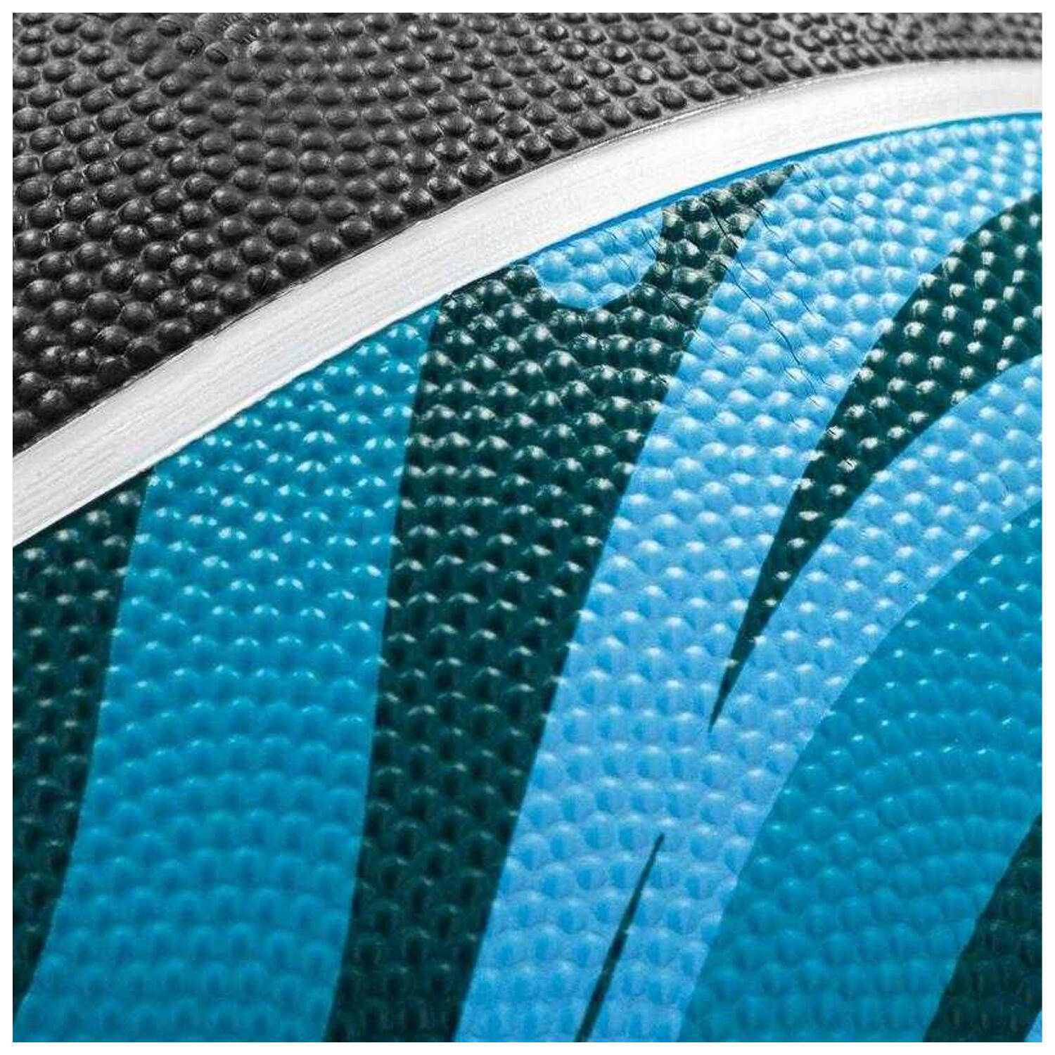 Ballon De Basket VICTORIOR (Noir / Bleu) Taille 7 4/4