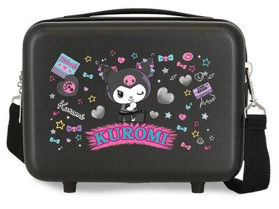 Beauty case ABS Sanrio Kuromi retro pop con capacità di 9L