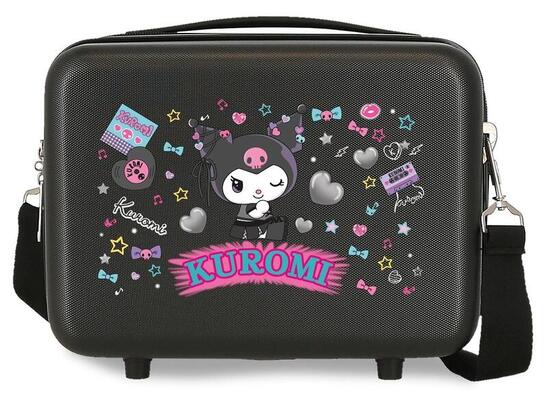 Beauty case ABS Sanrio Kuromi retro pop con capacità di 9L