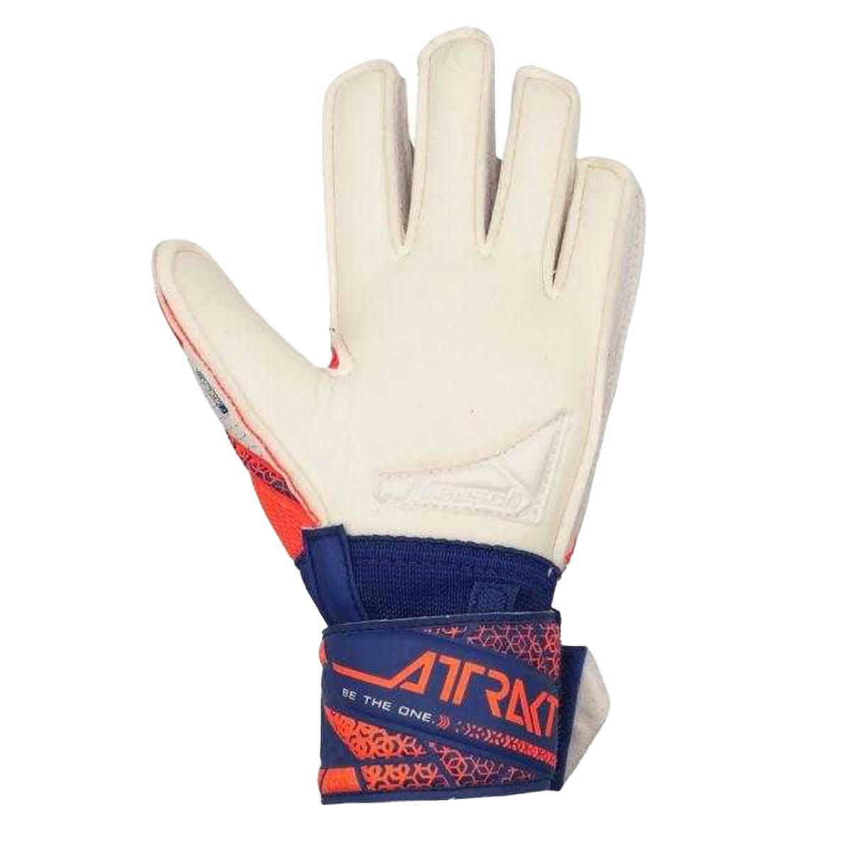 Gants De Gardien De But ATTRAKT SILVER Enfant (Orange / Bleu / Blanc) 2/3