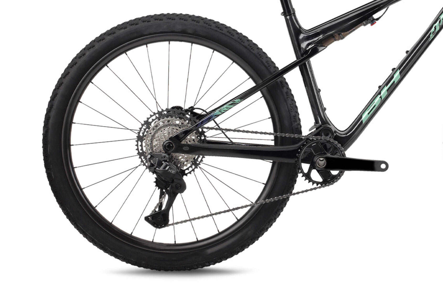 Bicicleta Mtb Bh Lynx Sls 7.5 Negro-verde 3/3