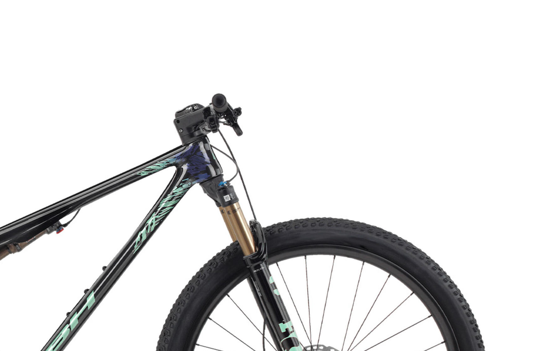 Bicicleta Mtb Bh Lynx Sls 7.5 Negro-verde 2/3
