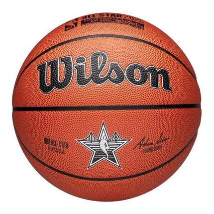 Ballon De Basket Motif/style NBA ALL STAR (Orange) Taille 7