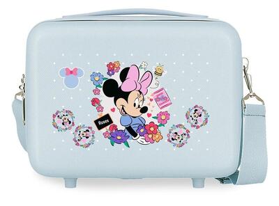 Beauty case ABS Disney Minnie flowers con capacità di 9L