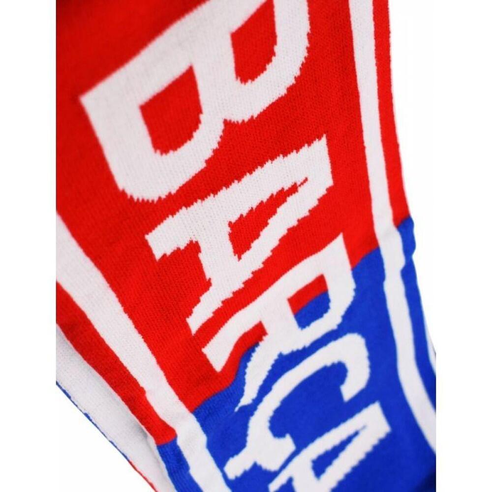 Bufanda Barca Diseño de Doble Cara de Punto Multicolor 3/5