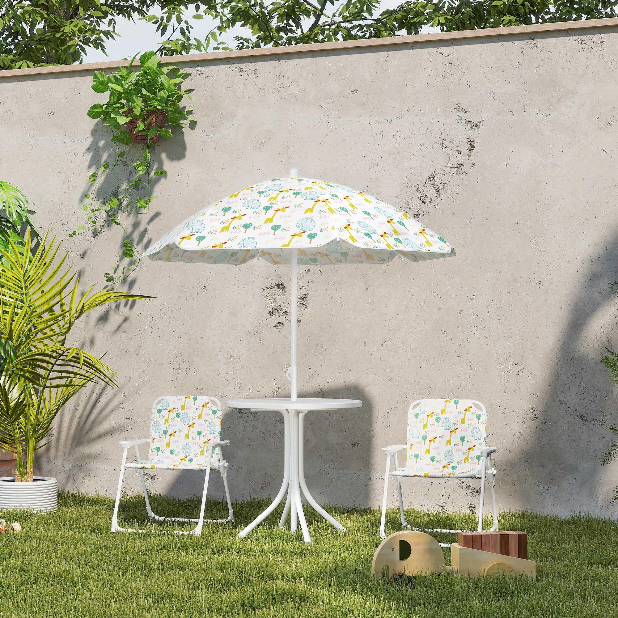 Conjunto Infantil Jardín AIYAPLAY 49.5x49.5x50 cm Blanco 2/5