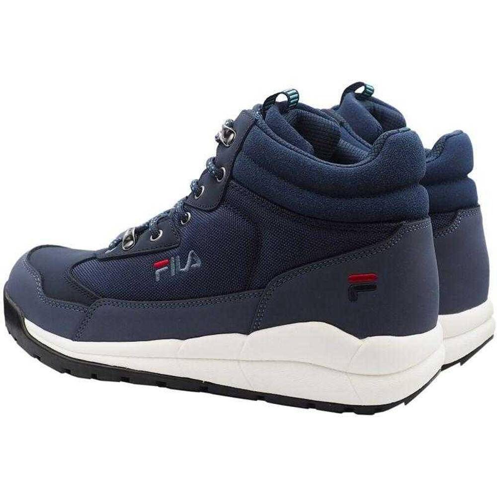 Scarpe Sportive Pelle Taglio MedioUomo Fila Alpha Blu Navy 2/6
