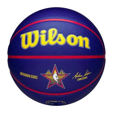Ballon De Basket Motif/style NBA ALL STAR AUTO (Violet Clair) Taille 7