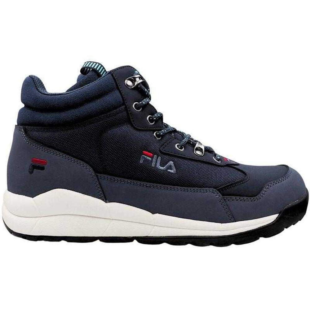 Scarpe Sportive Pelle Taglio MedioUomo Fila Alpha Blu Navy 4/6