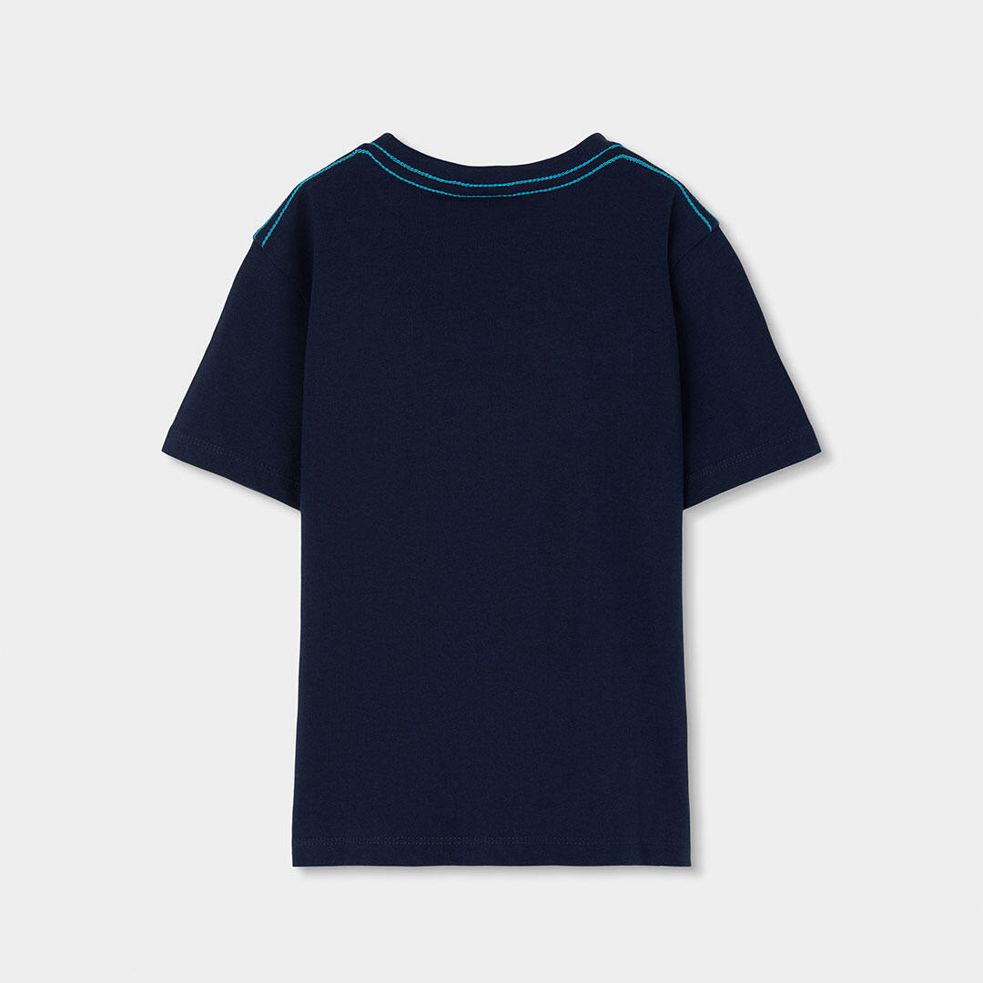 Conjuntos de verano de gimnasia kids niño boboli azul 5/7