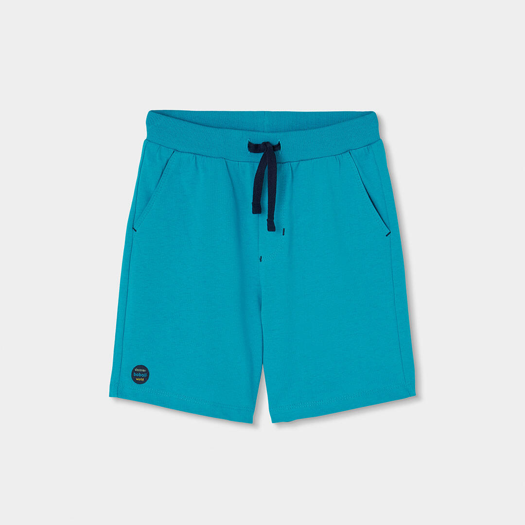Conjuntos de verano de gimnasia kids niño boboli azul 4/7