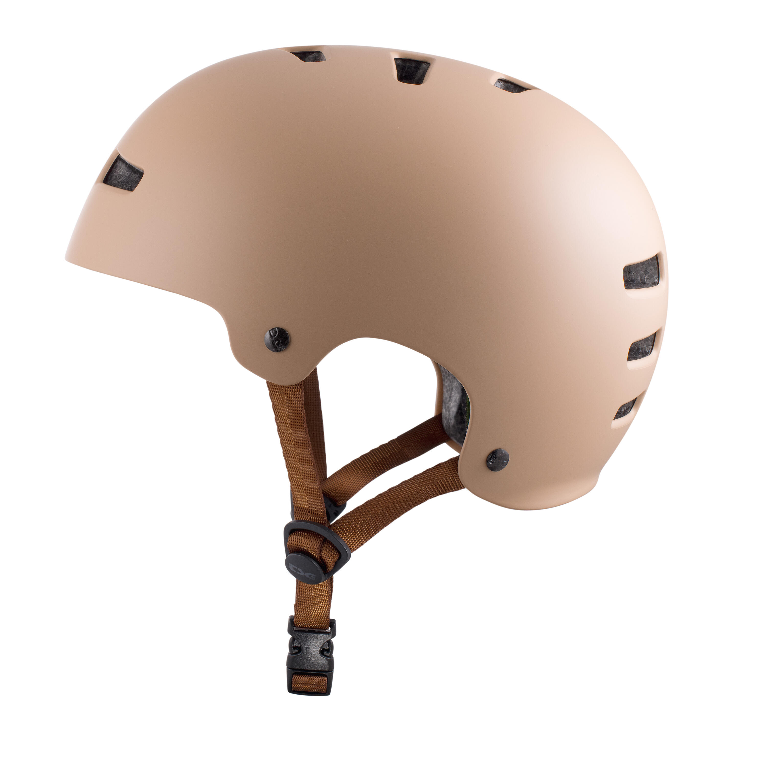 Casque Evolution Solid - Satin Beige Sable - Taille XXS/XS - TSG 3/4