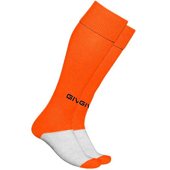 Chaussettes De Foot CALCIO Garçon (Orange)