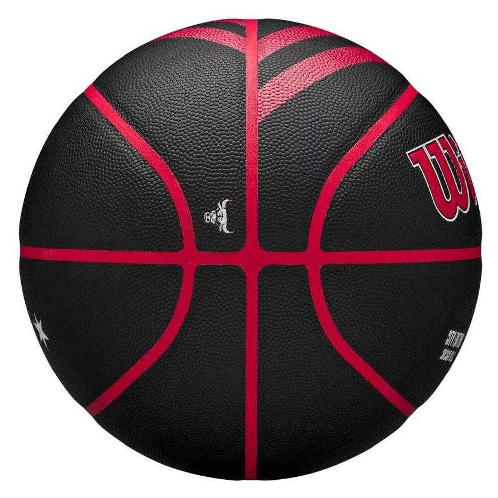 Pallacanestro NBA Wilson Chicago Bulls Nero Rosso 7 4/4