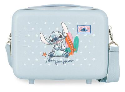 Beauty case ABS Disney Stitch from Hawaii con capacità di 9L