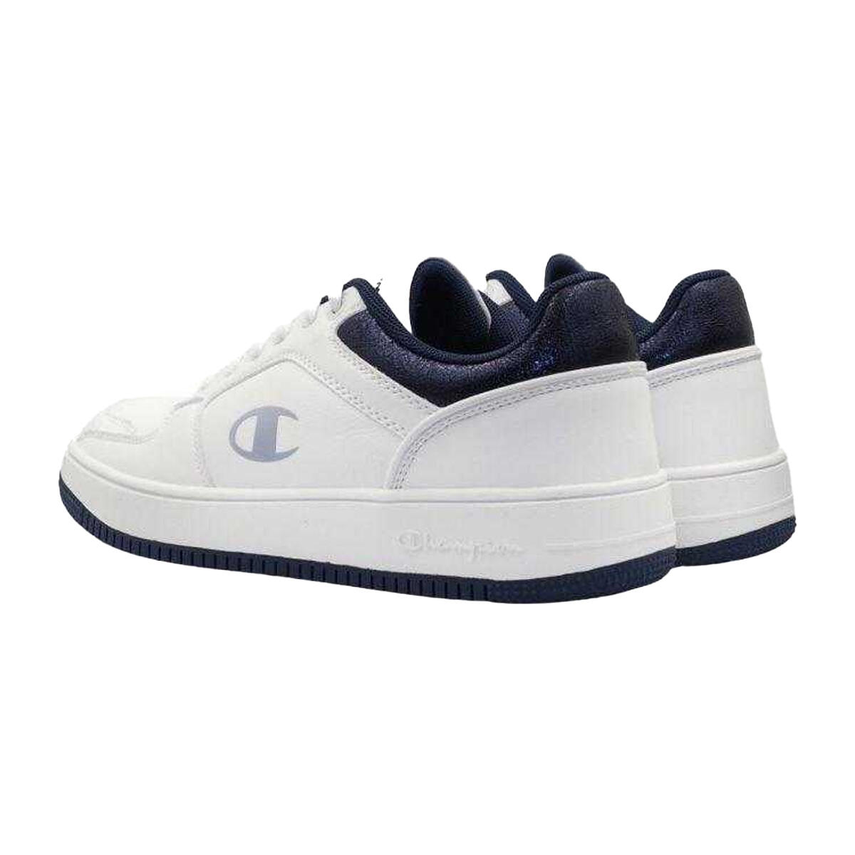 Baskets Femme (Blanc / Bleu) 2/6