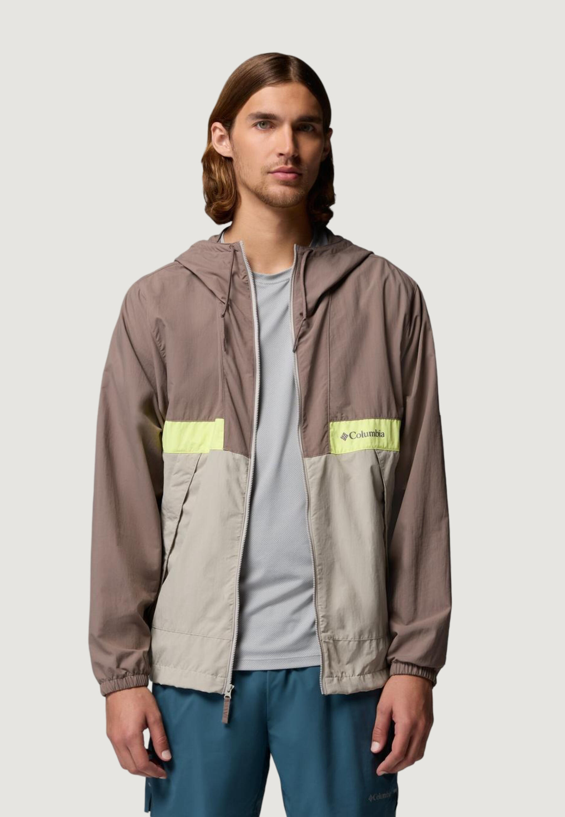 veste Spire Valley™ Hooded Windbreaker HOMME gris 2/5