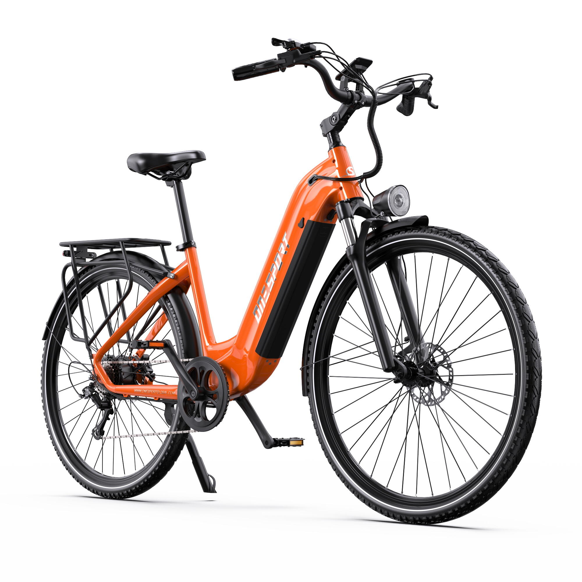 Elektrische fiets voor volwassenen ONESPORT OT05 PRO 36V250W 140KM BEREIK 3/7