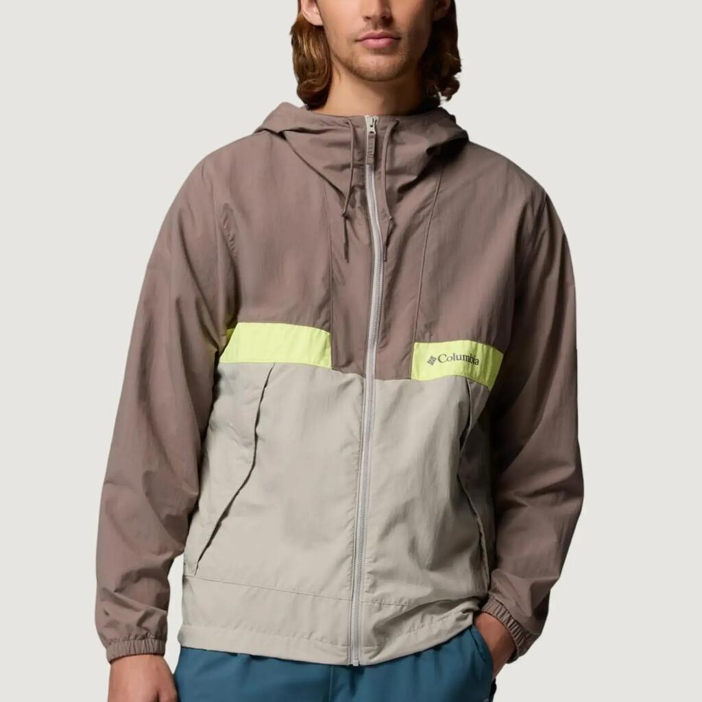 MEN'S jacket Spire Valley™ Hooded Windbreaker GREY