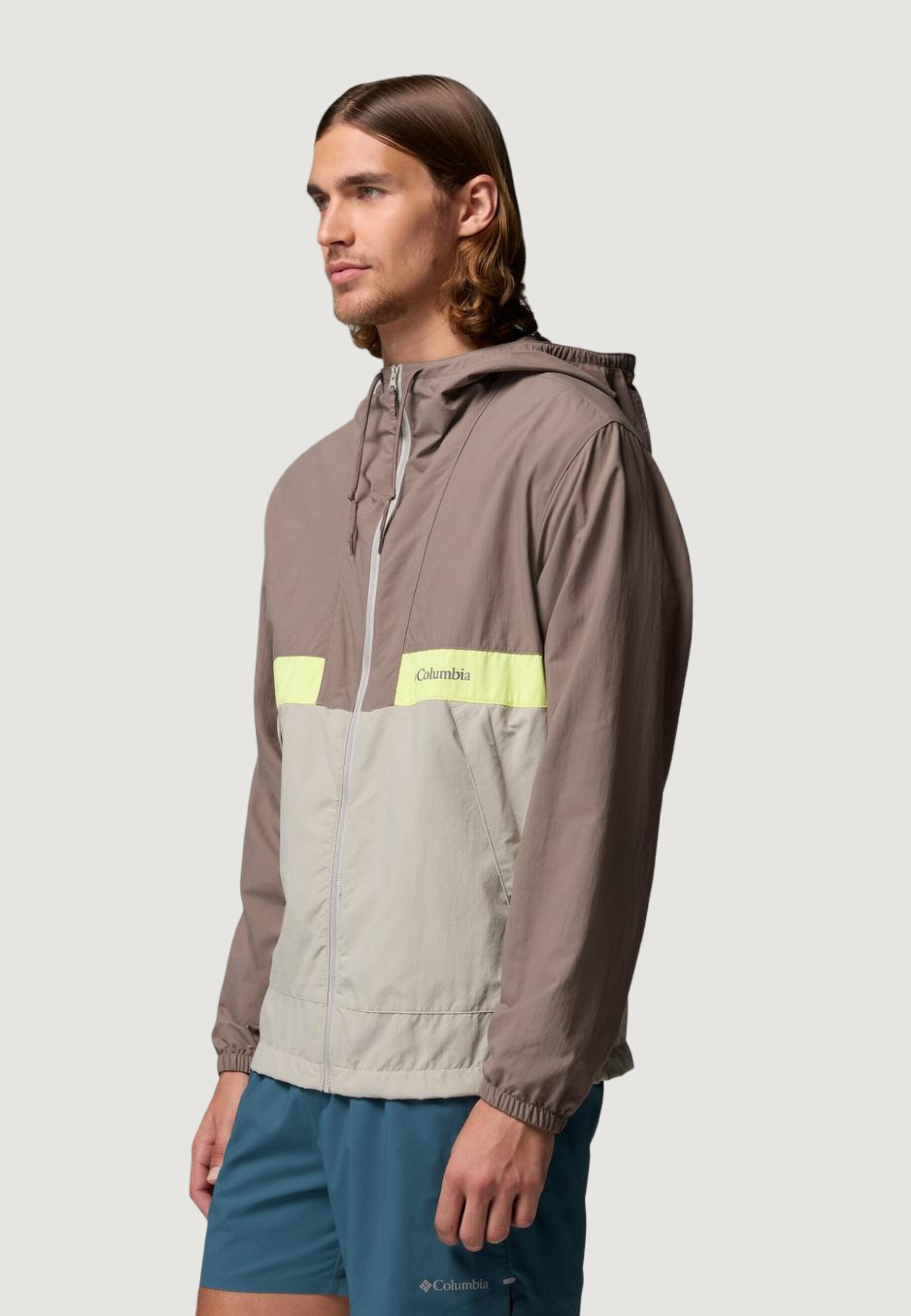 veste Spire Valley™ Hooded Windbreaker HOMME gris 4/5