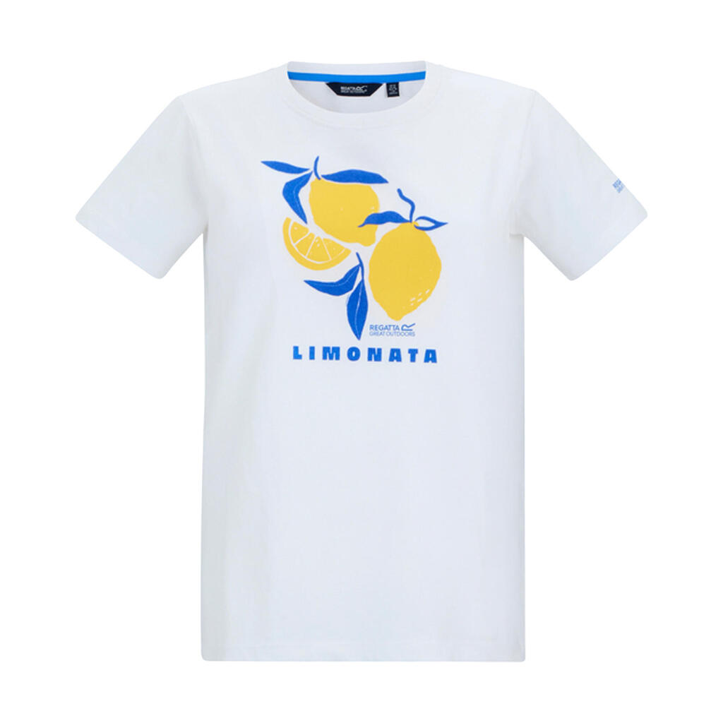 Womens/Ladies Filandra VX Limonata Lemon TShirt (White)