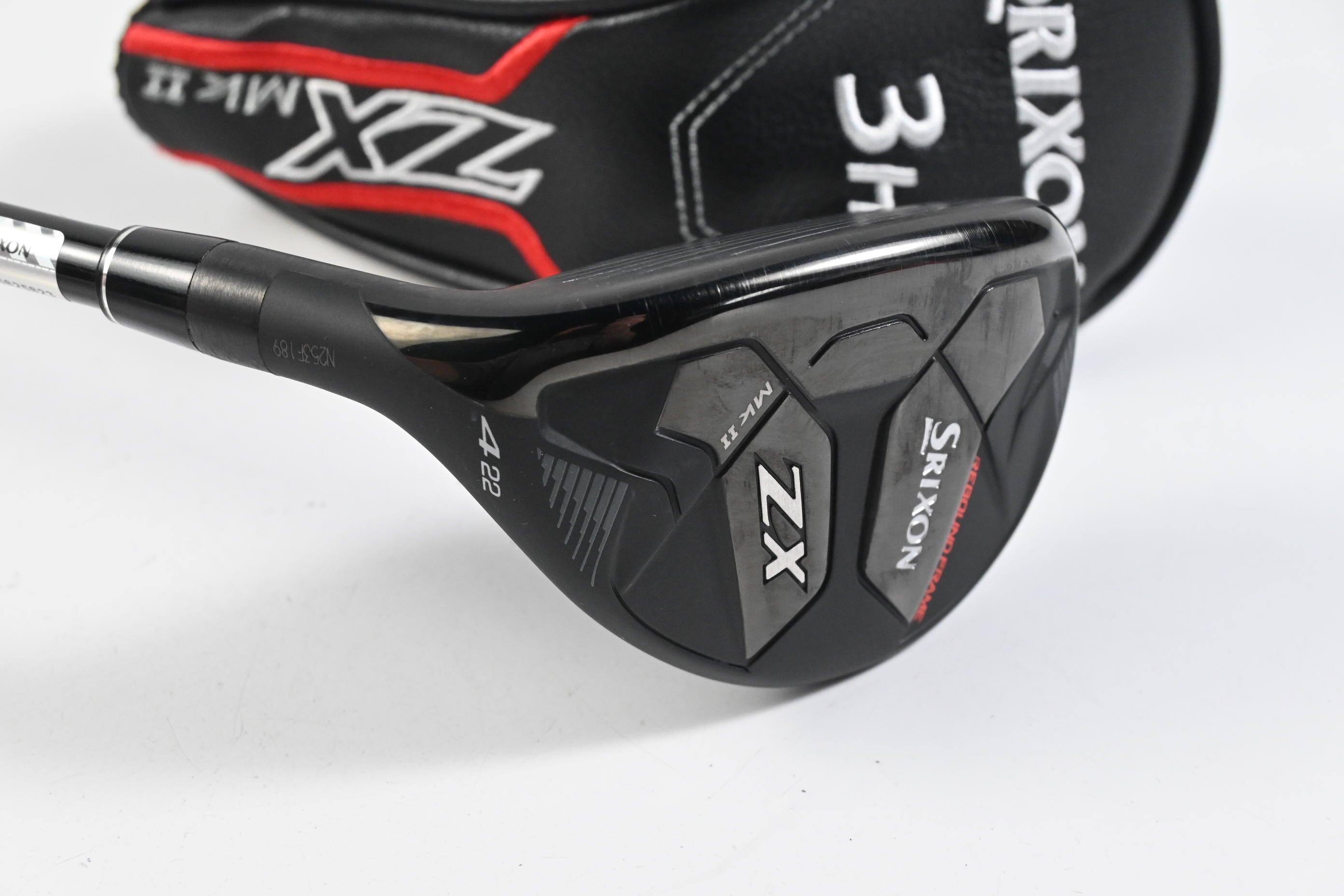 Left Hand Srixon ZX Mk II 2023 #4 Hybrid / 22 Degree / Regular