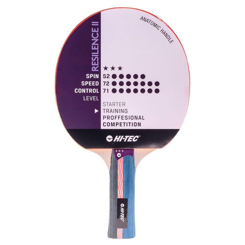 Mazza Da Ping Pong Hi-Tec Resilence II Viola Nero 1/2