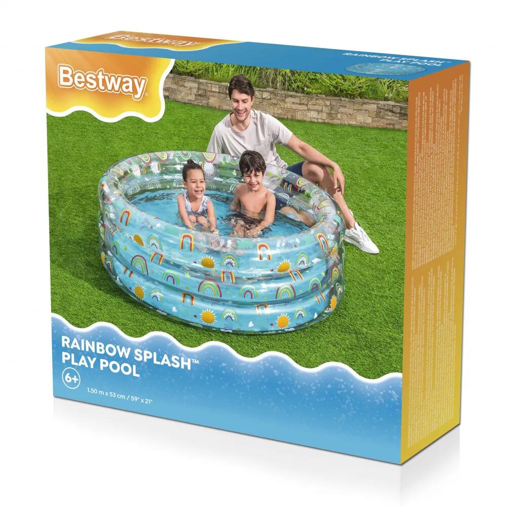 Piscina Hinchable Bestway 3 Aros Tropical 150x53 cm 2/2