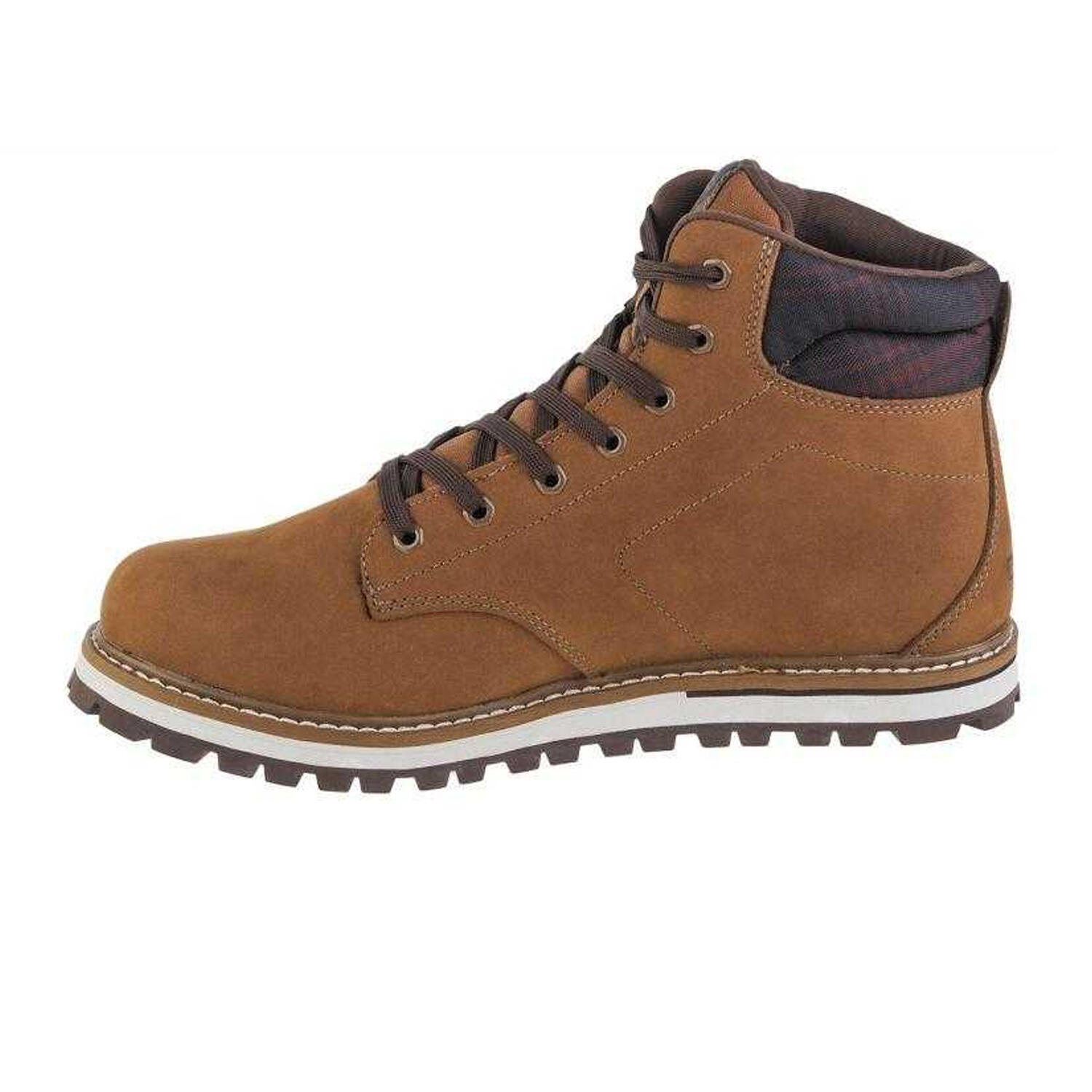 Botas a los Tobillos de Impermeables Dorado para Hombre Marrón 2/4