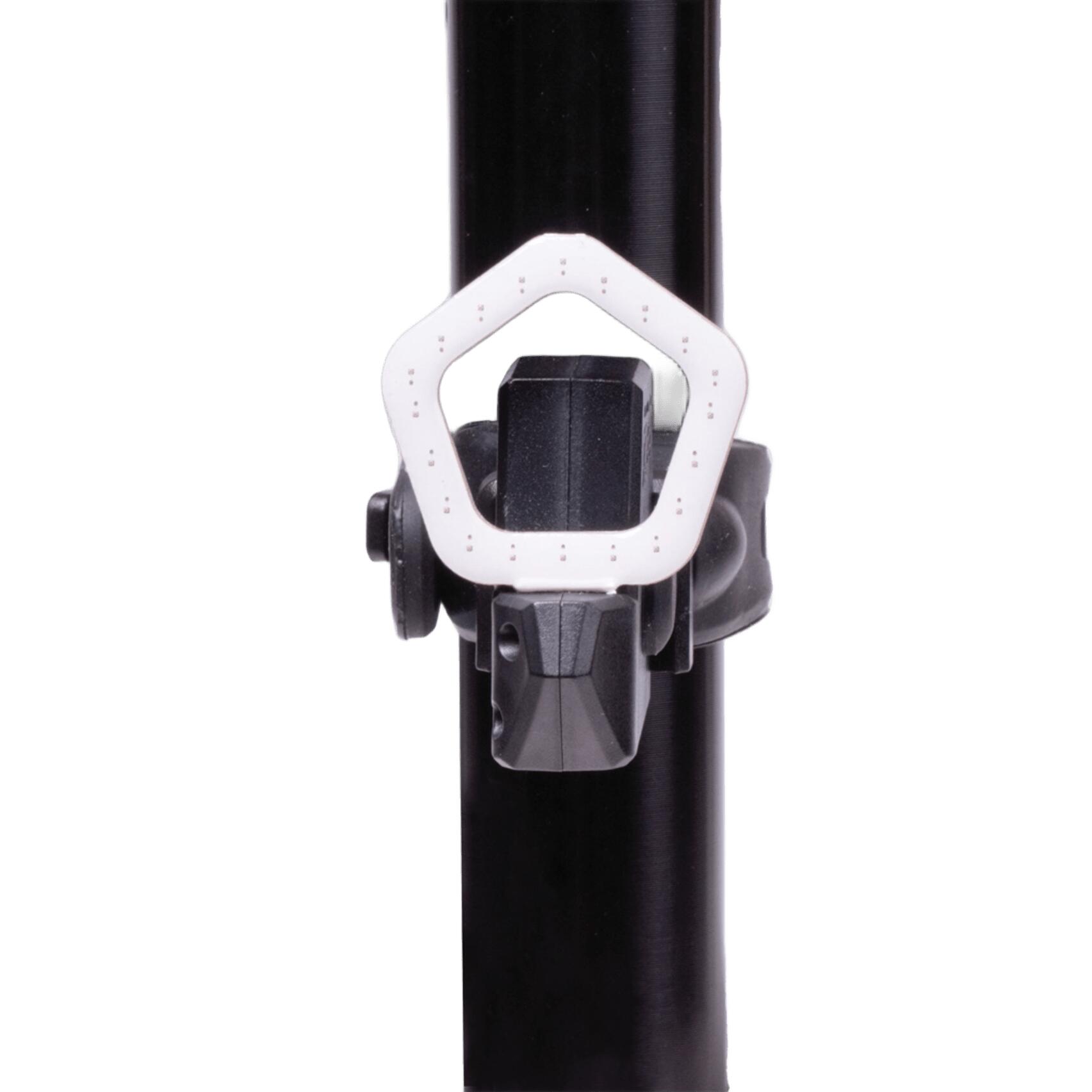 Lampka rowerowa tylna 20 CHIP LED Profex STAR na baterię, wodoodporna 3/4