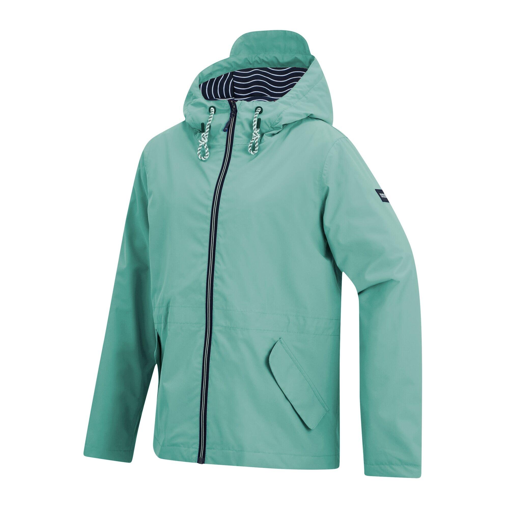 Chaqueta Impermeable Bayletta Diseño Problemas en la red para Mujer Hiedra Musgo 3/4