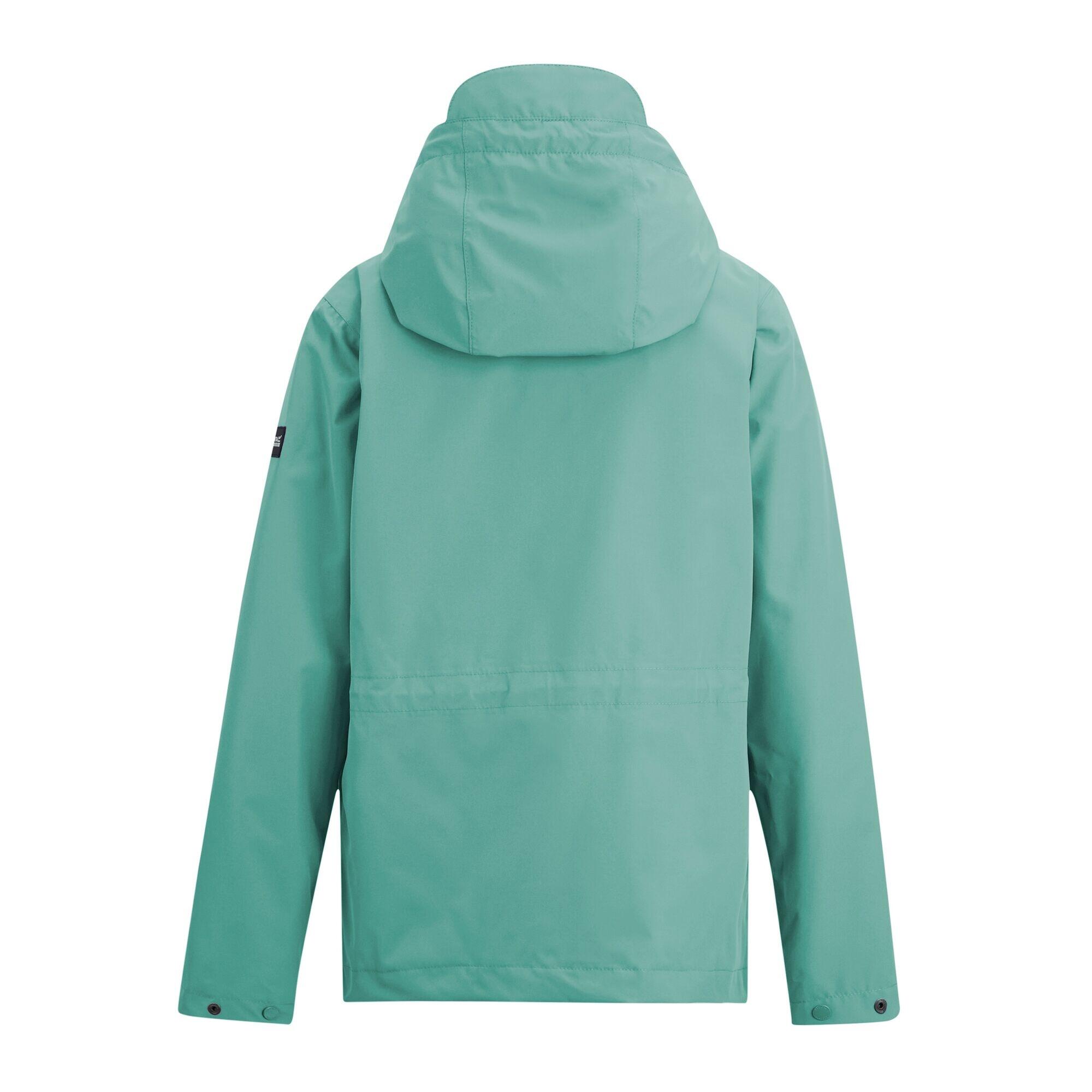 Chaqueta Impermeable Bayletta Diseño Problemas en la red para Mujer Hiedra Musgo 2/4