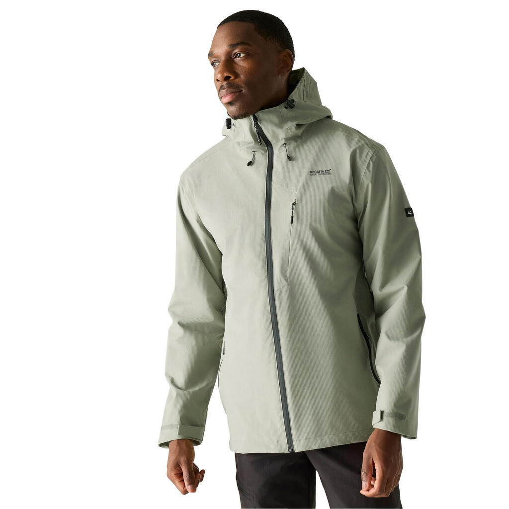 Mens Oklarna Waterproof Jacket (Light Sage)