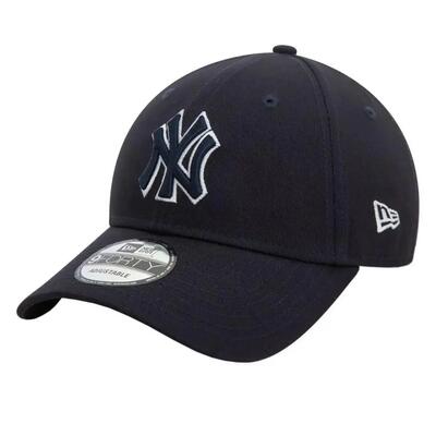 Heren world series 9forty new york yankees baseball cap (zwart)